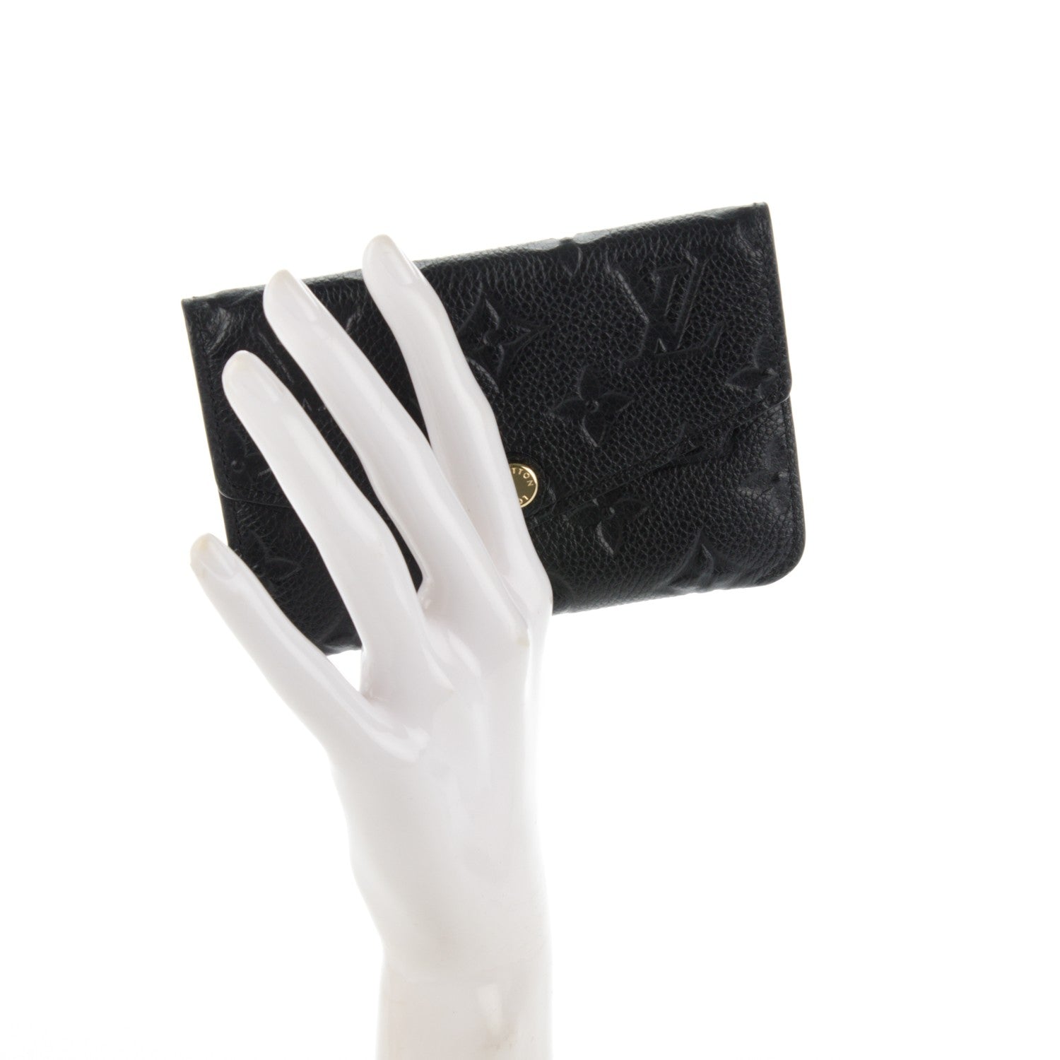 Louis Vuitton Empreinte Key Pouch Black 2 of 6