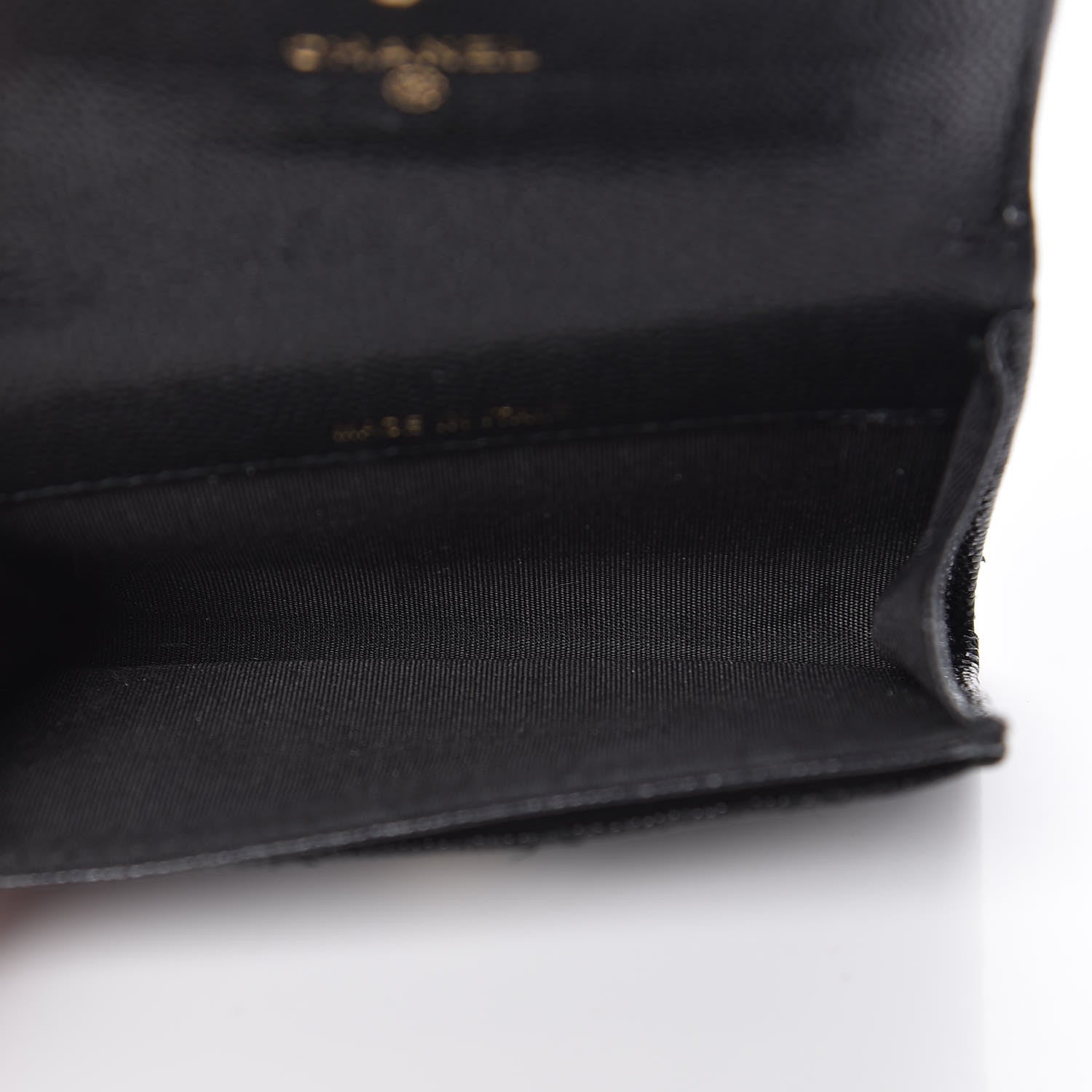 Chanel Caviar Quilted Boy Flap Card Holder Black 5 of 8
