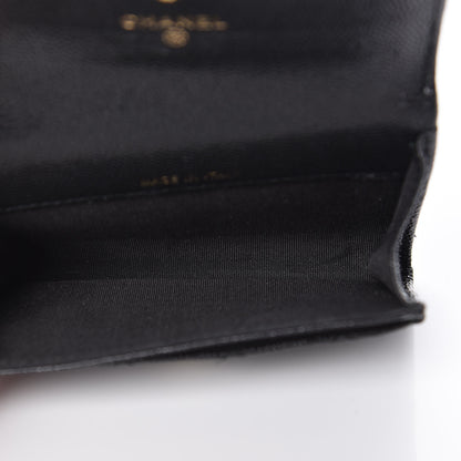 Chanel Caviar Quilted Boy Flap Card Holder Black 5 of 8