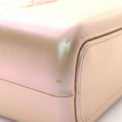 Chanel Iridescent Aged Calfskin Quilted Medium Gabrielle Hobo Light Pink 11 of 11