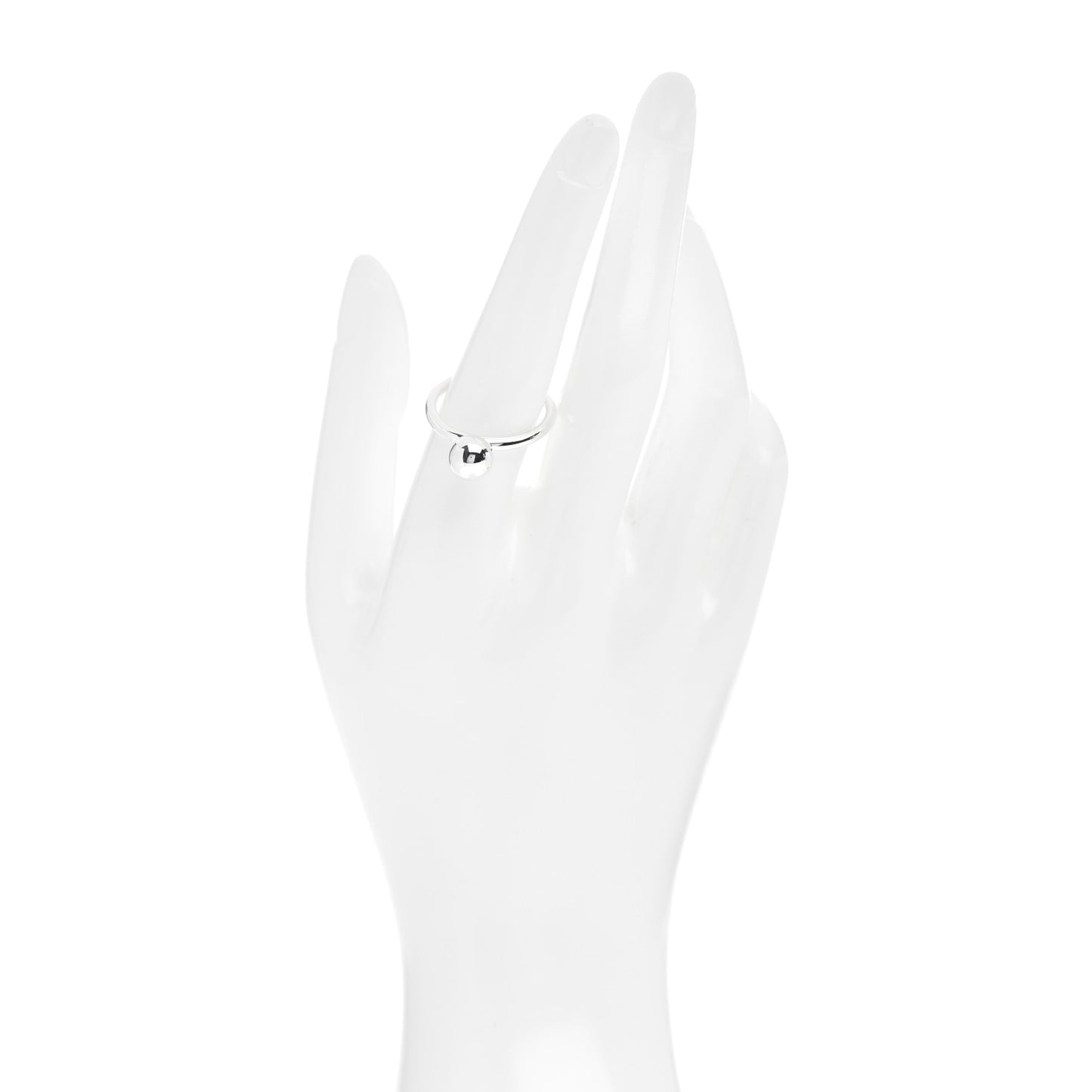 Sterling Silver 8mm HardWear Ball Ring 58 8.25