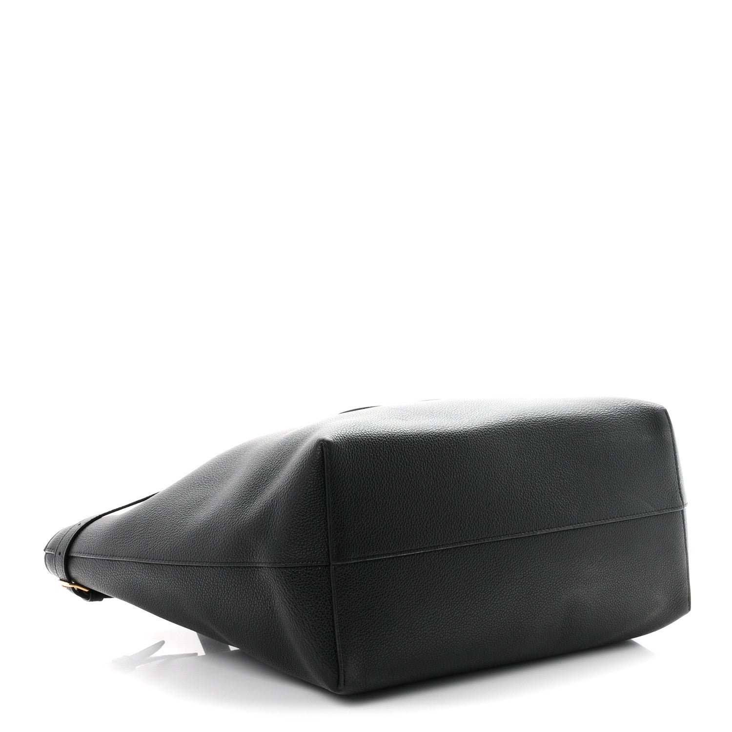 Celine Grained Calfskin Triomphe Medium Cabas Anais Black 4 of 10