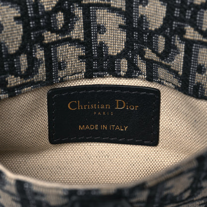 Christian Dior Oblique Saddle Belt Pouch Blue 5 of 8