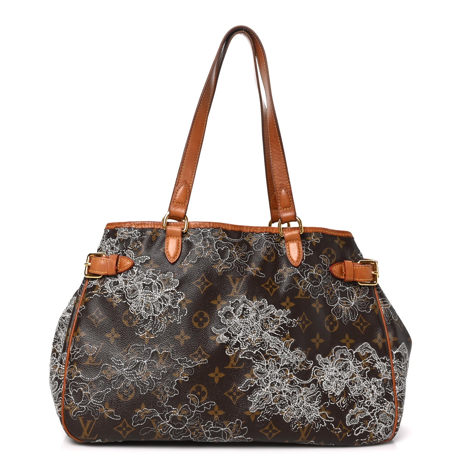 Louis Vuitton Monogram Dentelle Batignolles Horizontal Silver 1 of 8