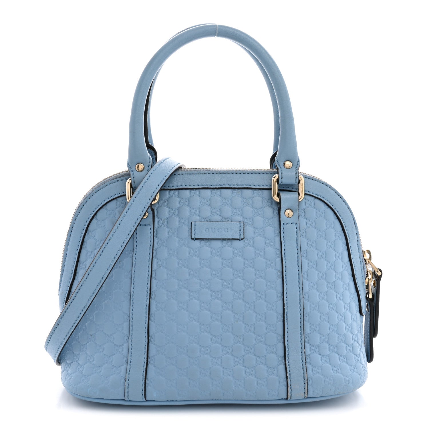 Gucci Microguccissima Mini Dome Bag Mineral Blue 1 of 11