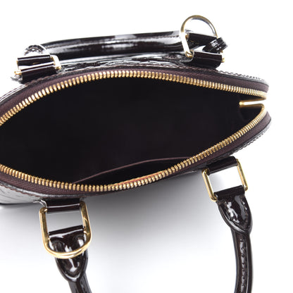 Louis Vuitton Vernis Alma BB Amarante 5 of 10