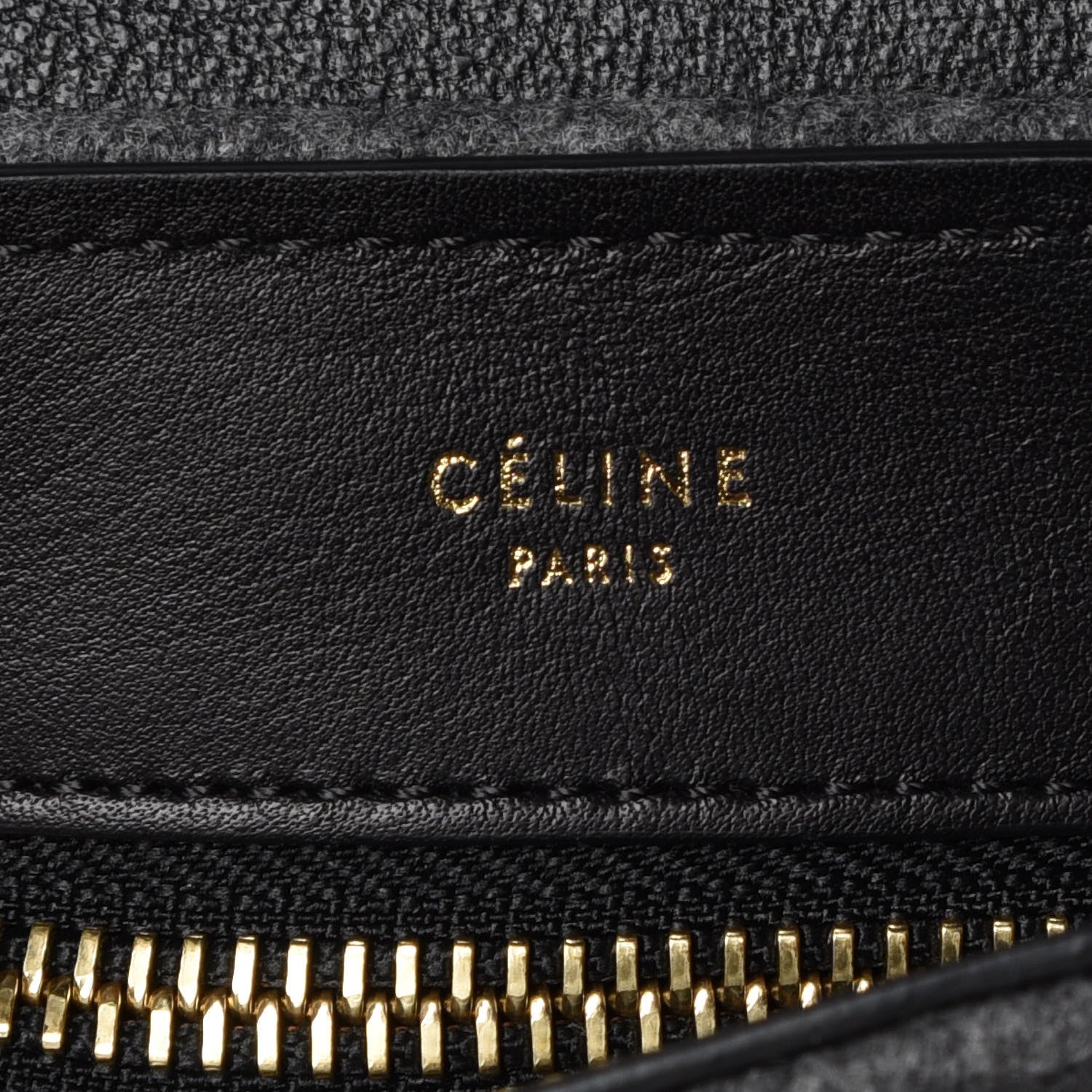 Celine Felt Smooth Calfskin Tri-color Medium Trapeze Brick 9 of 12