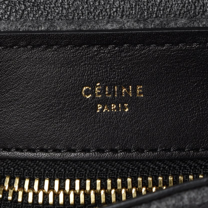 Celine Felt Smooth Calfskin Tri-color Medium Trapeze Brick 9 of 12