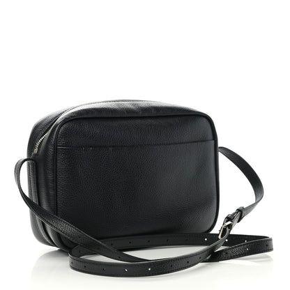 Balenciaga Calfskin Logo M Everyday Camera Bag Black 3 of 9