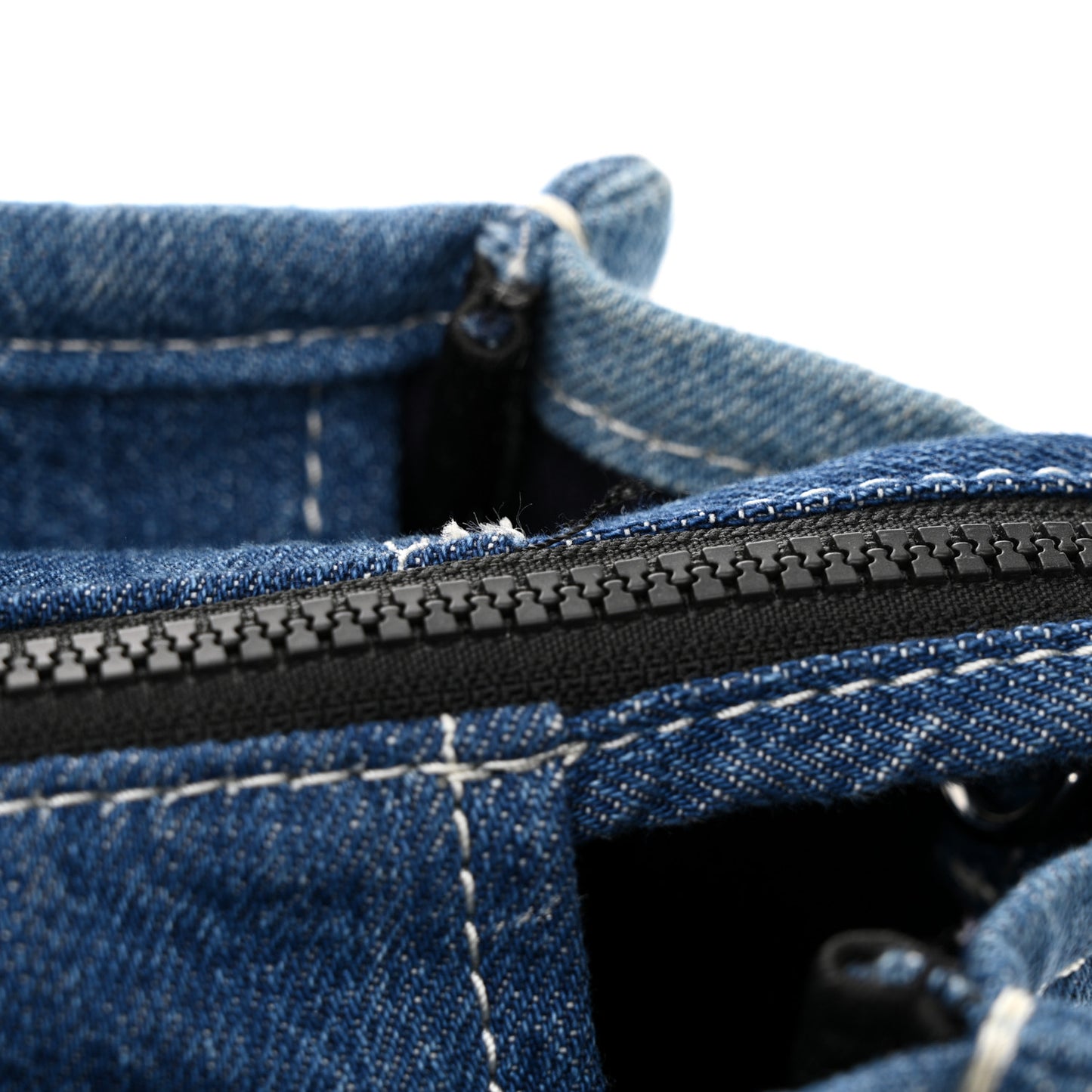 Denim Canvas Medium The Tote Bag Blue