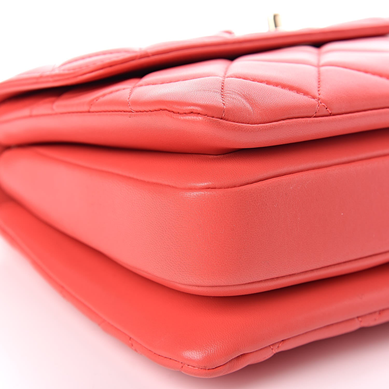 Chanel Lambskin Quilted Small Trendy CC Flap Dual Handle Bag Bright Pink 5 of 15
