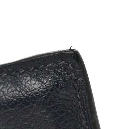 Hermes Evercolor Citizen Twill Card Case Bleu Nuit Vert Moyen Bleu Saphir 10 of 13