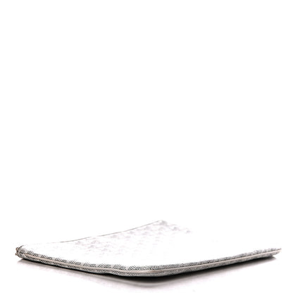 Goyard Goyardine Senat Pochette MM White 4 of 8