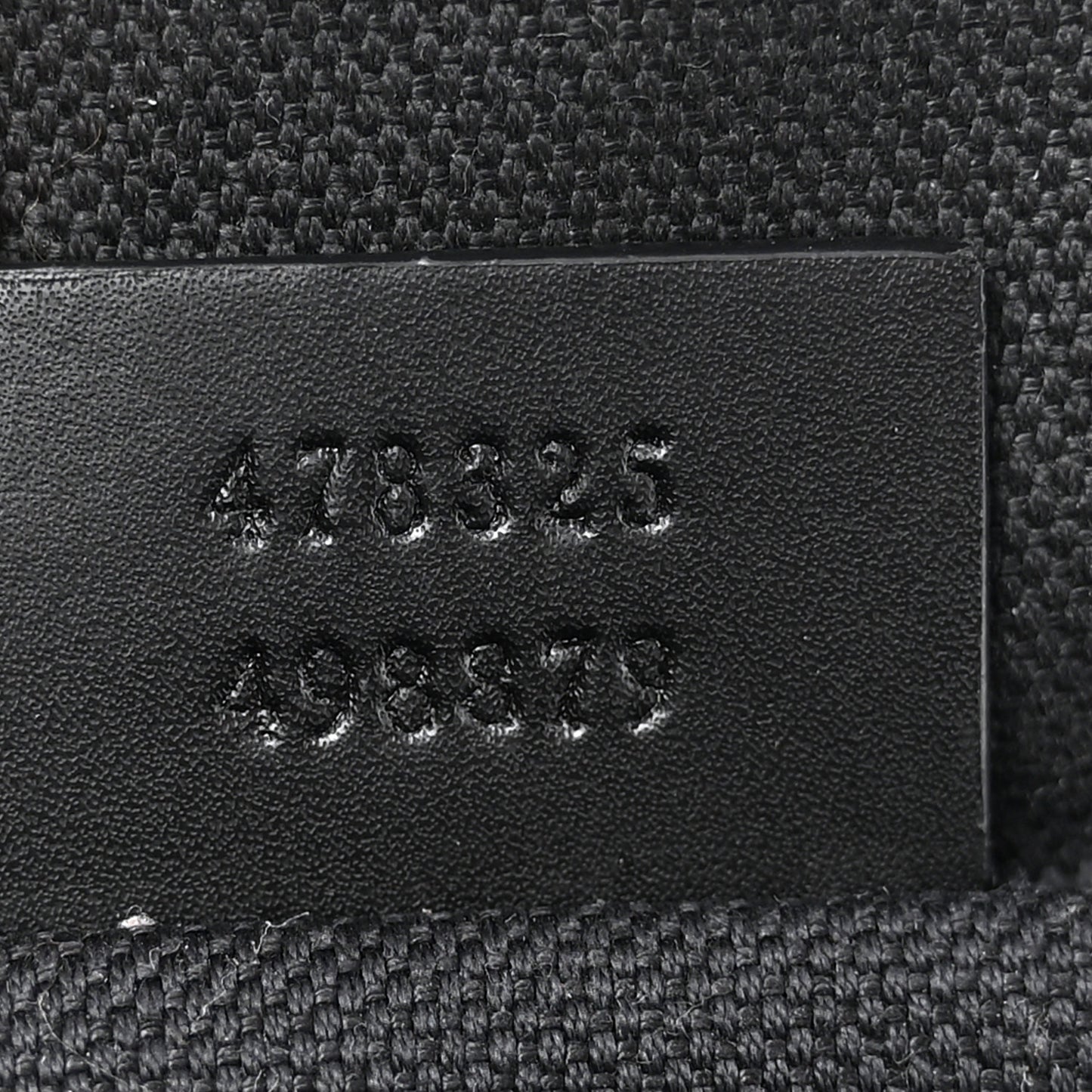 GG Supreme Monogram Web Belt Bag Black Grey