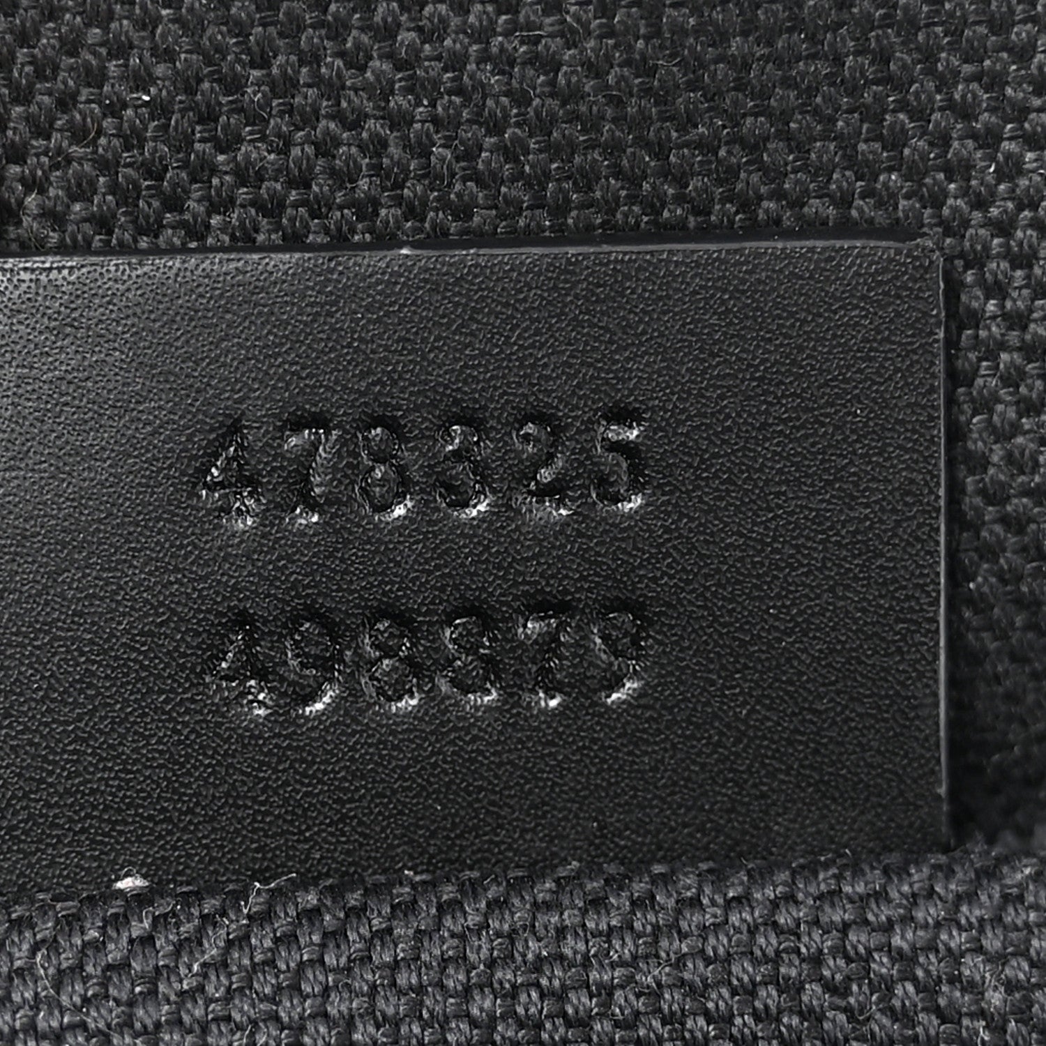 Gucci GG Supreme Monogram Web Belt Bag Black Grey 7 of 14