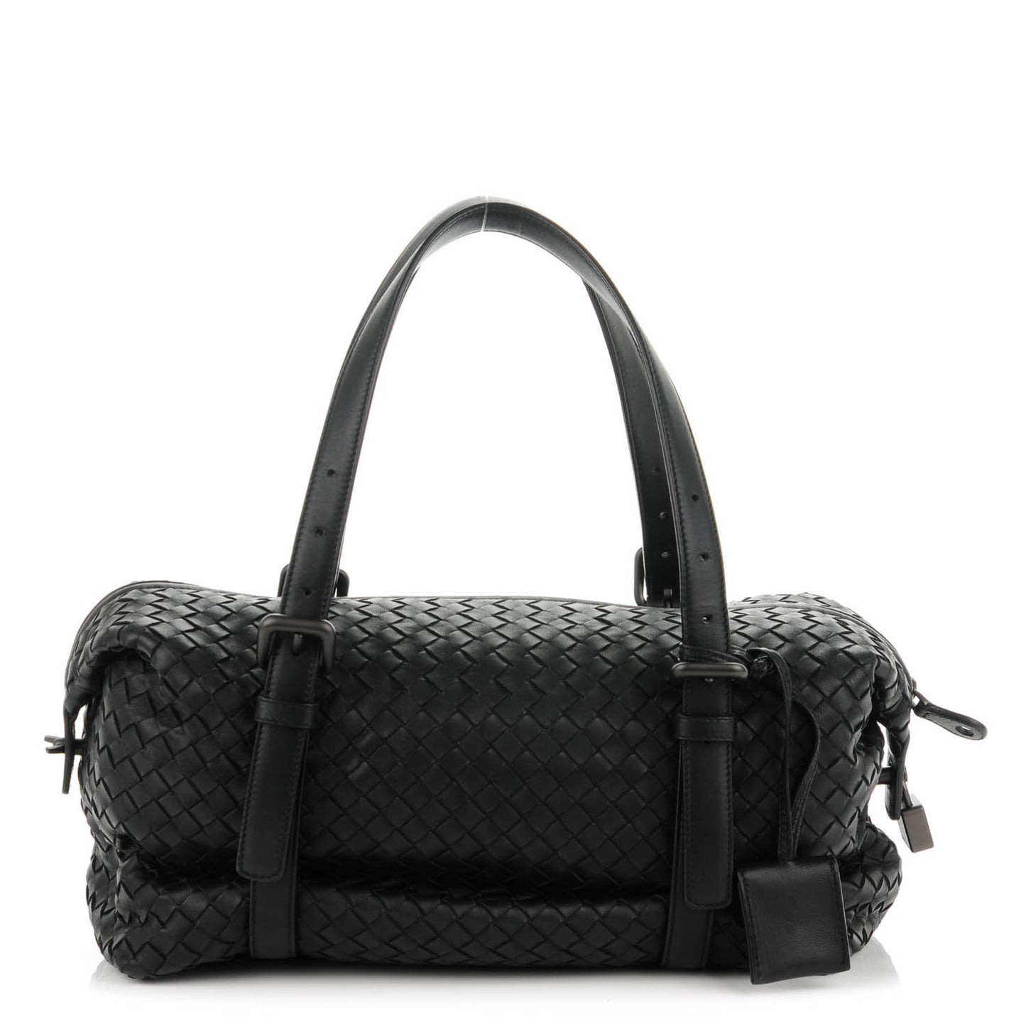 Nappa Intrecciato Montaigne Nero Black