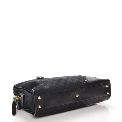 Gucci Monogram Medium New Britt Boston Black 4 of 7