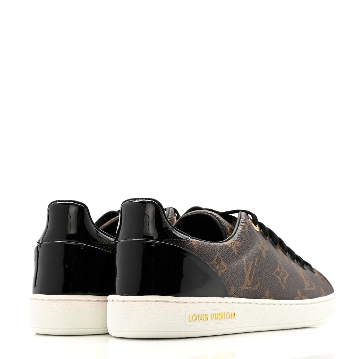 Patent Monogram Frontrow Sneakers 38
