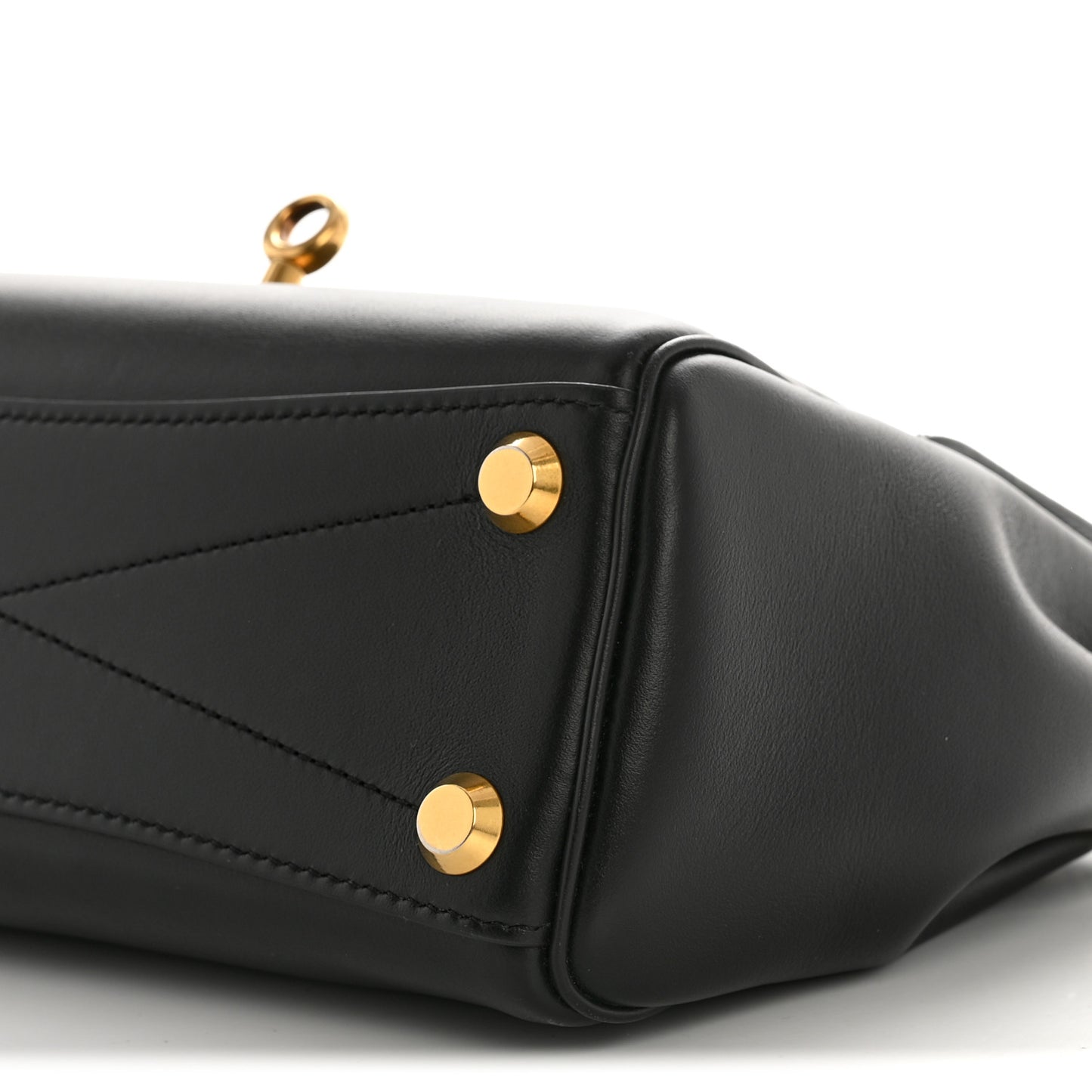 Smooth Calfskin Mini Bel Air Carry All Bag Suede Pink Black