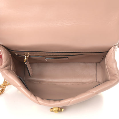 Valentino Garavani Nappa Medium Roman Stud Shoulder Bag Rose Cannelle 5 of 10