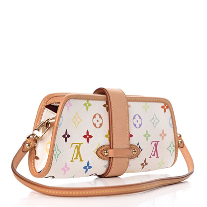 Louis Vuitton Monogram Multicolor Shirley White 3 of 9