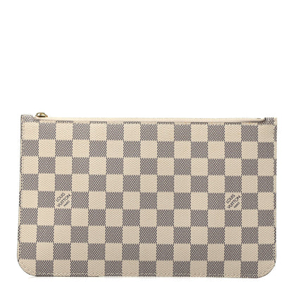 Louis Vuitton Damier Azur Braided Neverfull MM GM Pochette 1 of 6