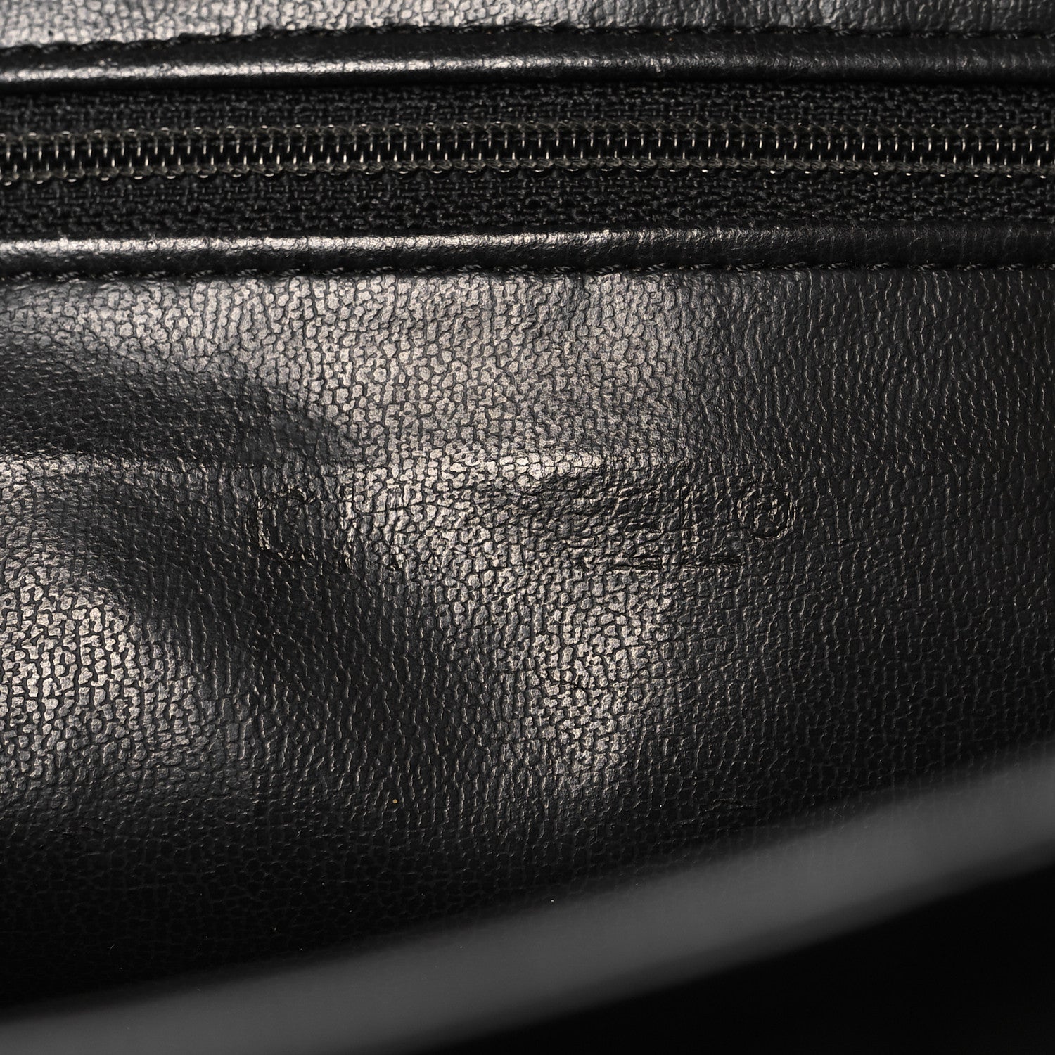 Chanel Lambskin Quilted Shoulder Bag Black 6 of 10