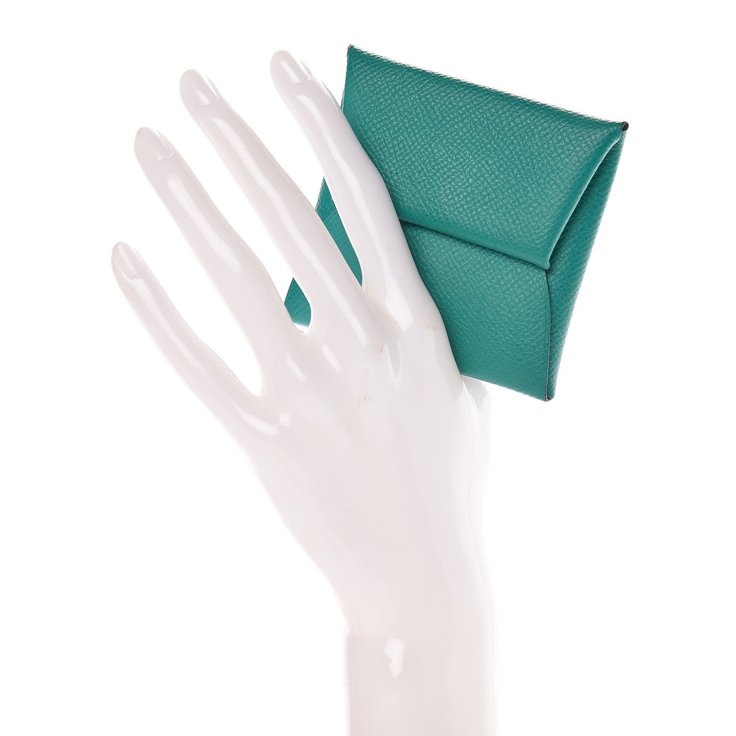 Hermes Epsom Bastia Coin Purse Bleu Paon 2 of 14
