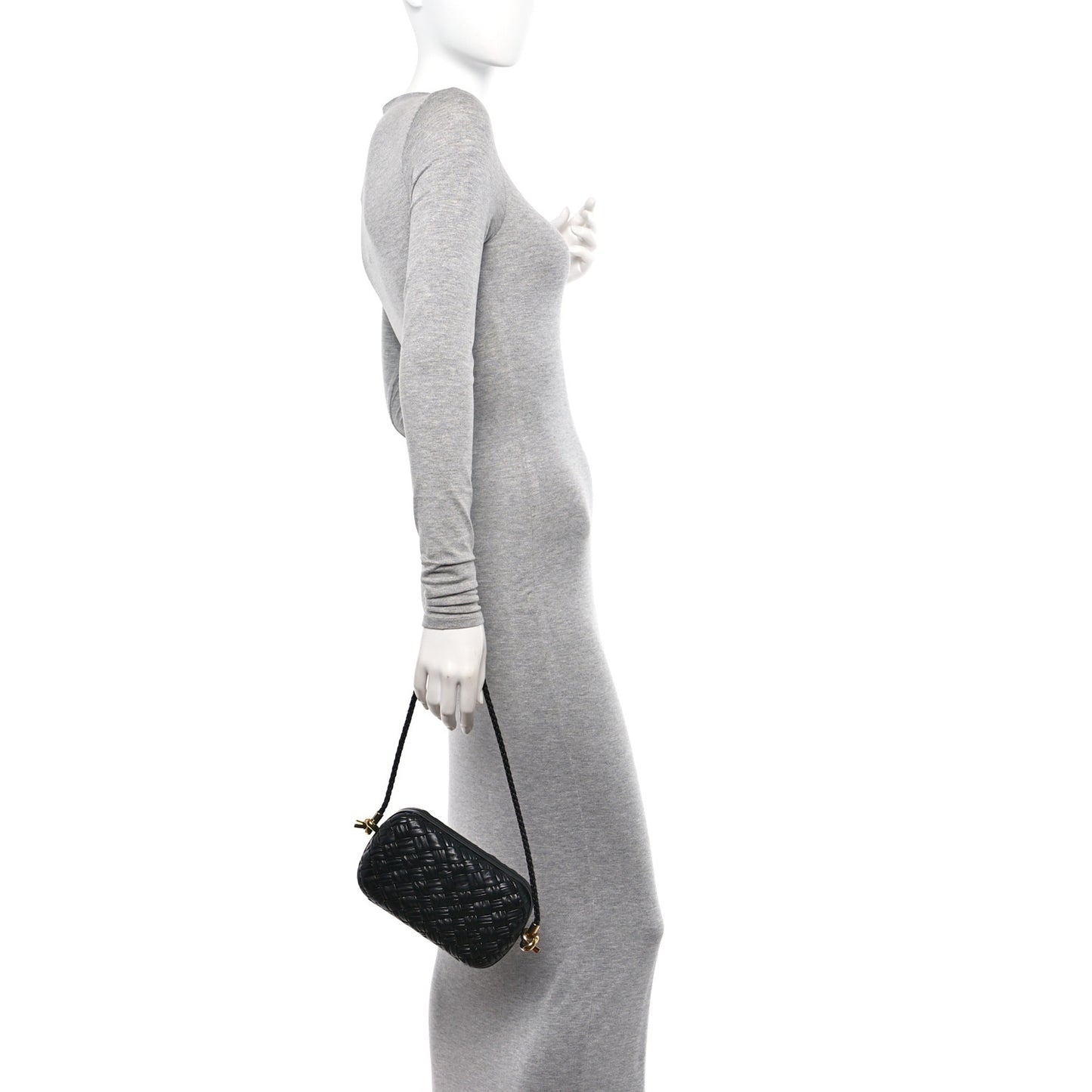 Foulard Intrecciato Intrecciato Knot On Strap Black
