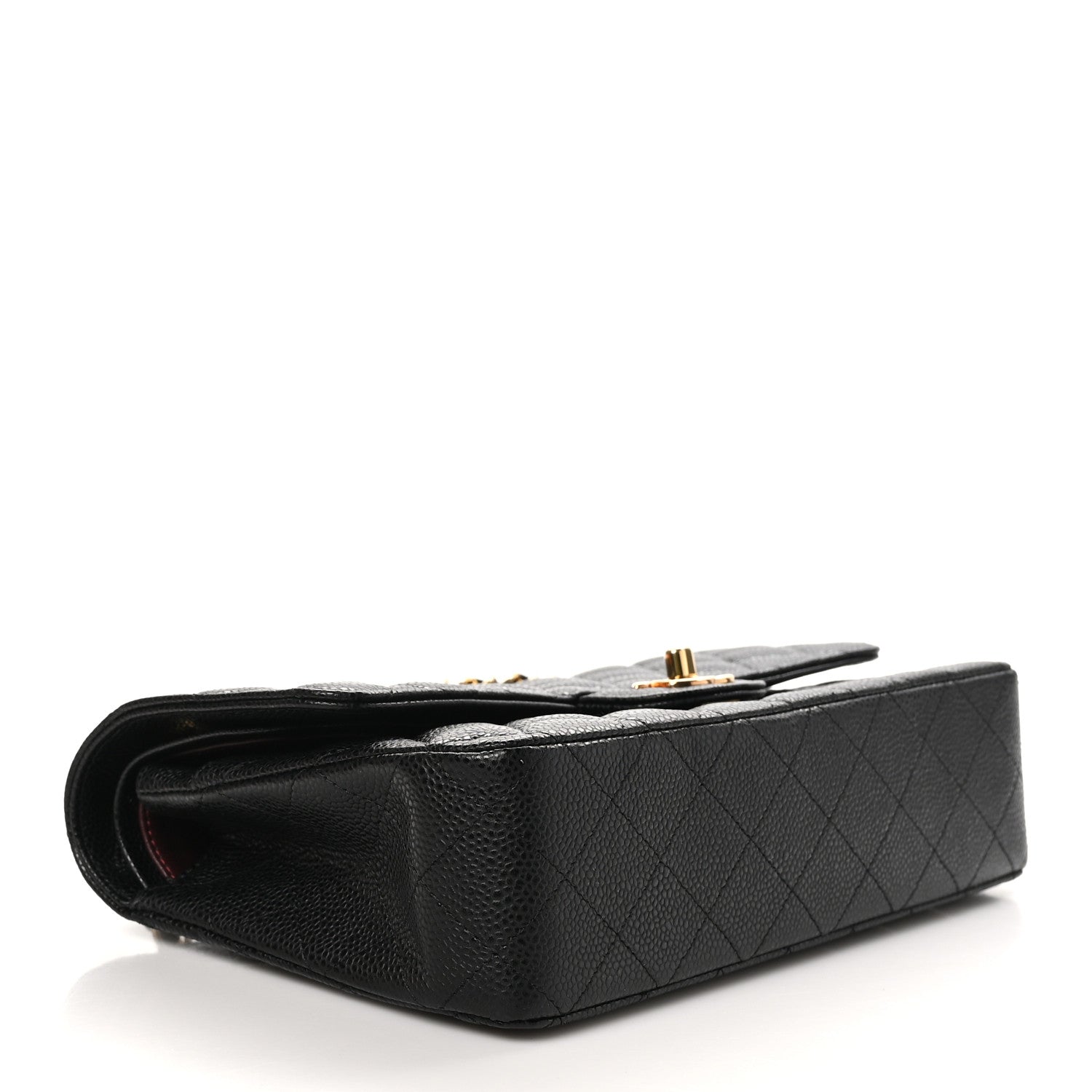 Chanel Caviar Quilted Medium Double Flap Black 4 of 10