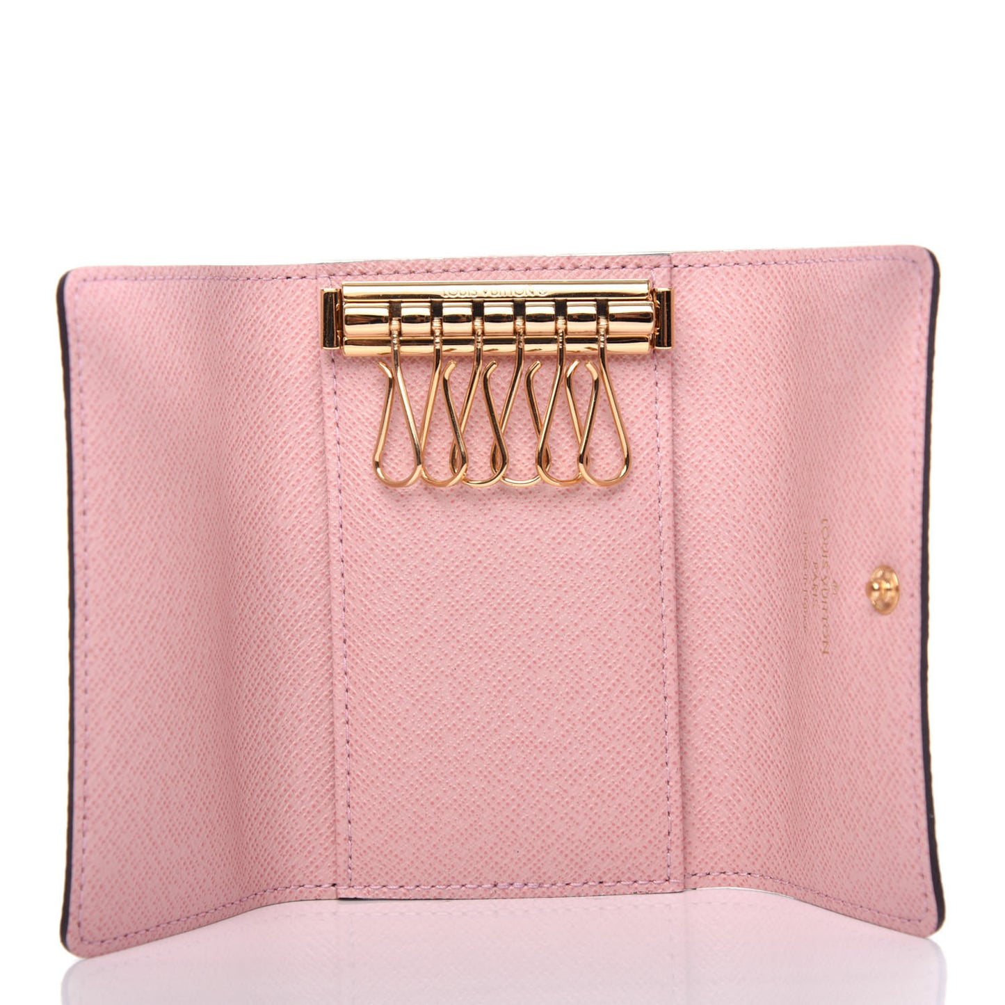 Monogram Multicles 6 Key Holder Rose Ballerine