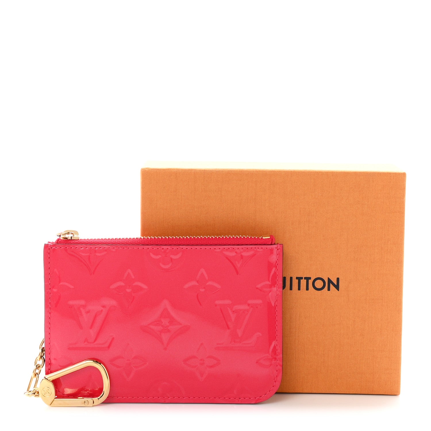 Louis Vuitton Vernis Key Pouch Poppy 8 of 8