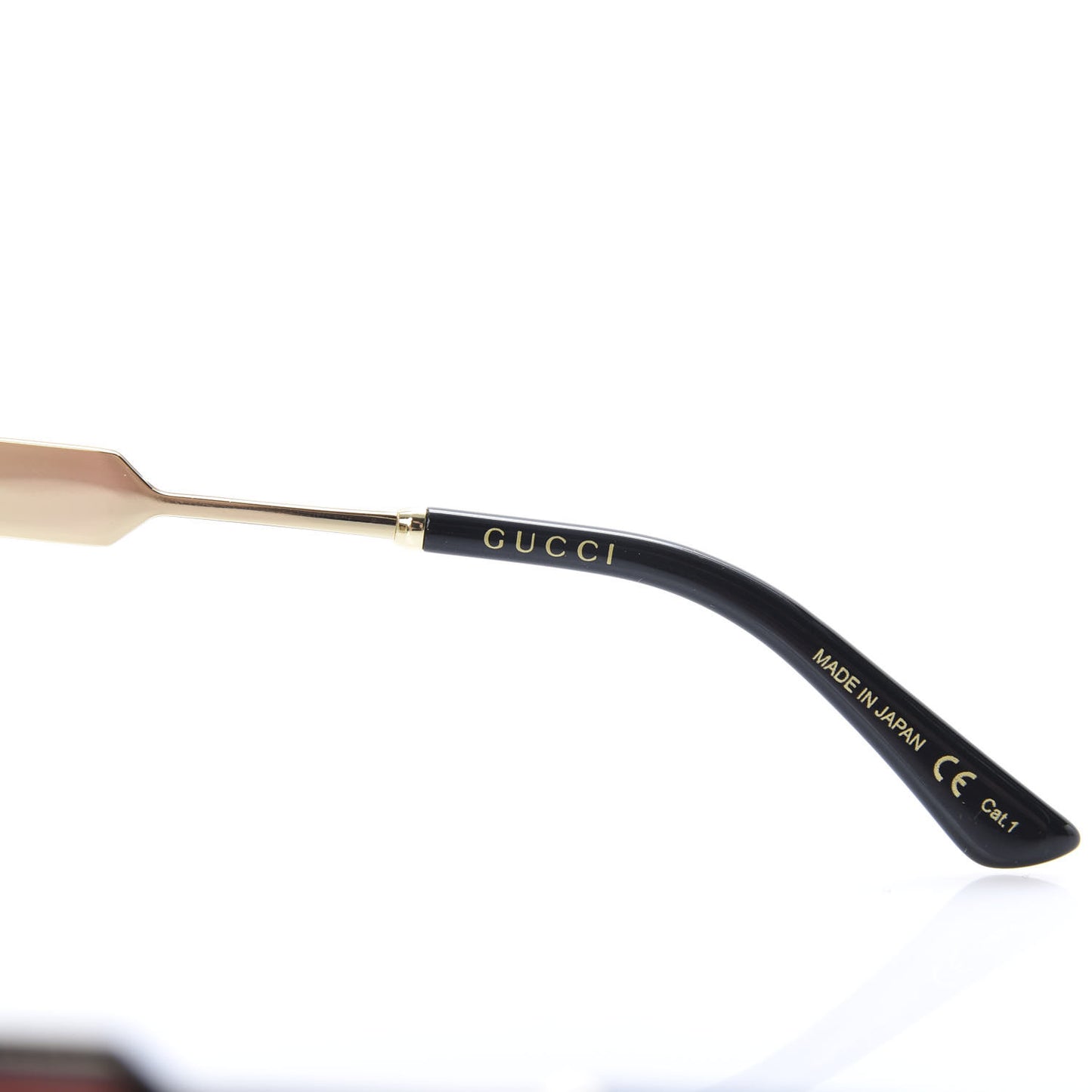 Acetate Metal Glitter Cat Eye Sunglasses GG0283S Pink