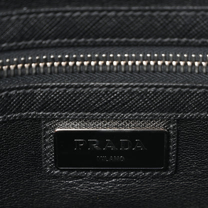Prada Saffiano Travel Briefcase Baltico 5 of 8