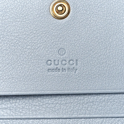 Gucci GG Supreme Monogram Vitello Eclipse Ice Cream Stripes Card Case Wallet Beige Ebony Paradise Cloud 6 of 7