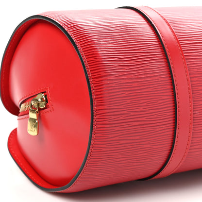 Louis Vuitton Epi Soufflot Castillan Red 8 of 9