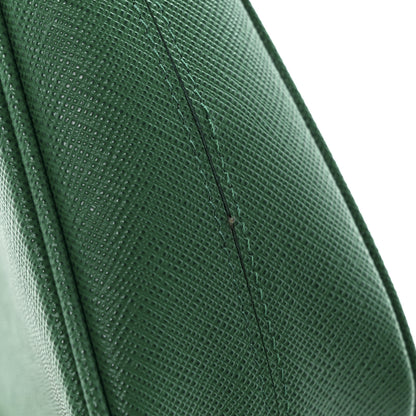 Prada Saffiano Lux Mini Re-Edition Shoulder Bag Mango 12 of 13