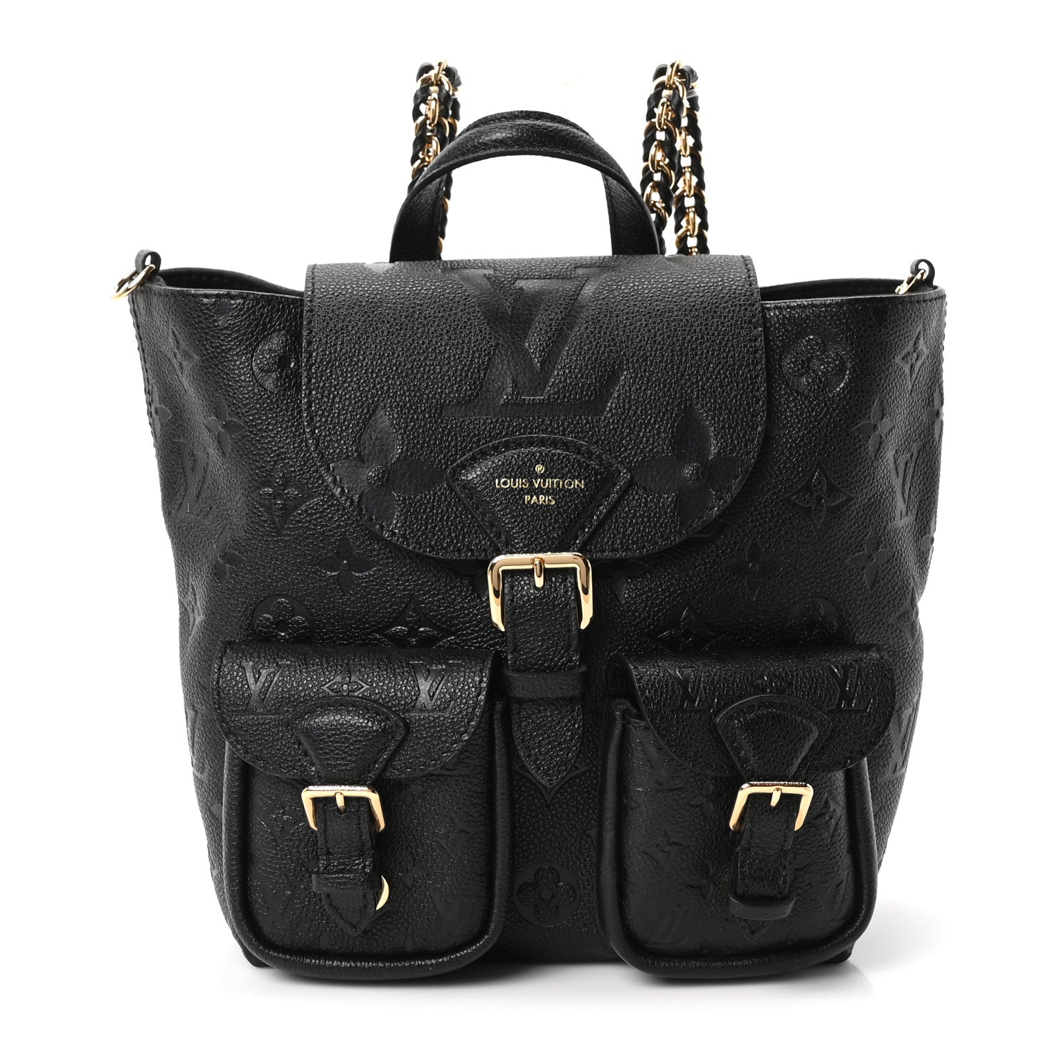 Louis Vuitton Empreinte Monogram Backup Backpack Black 1 of 8