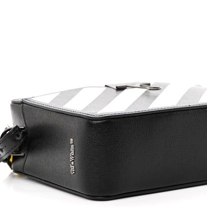 Off-White Saffiano Diag Camera Bag Black 8 of 10