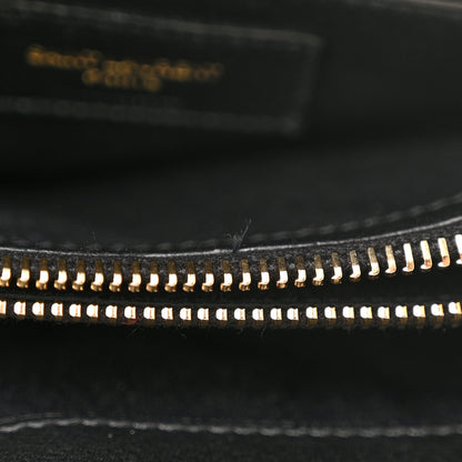 Saint Laurent Calfskin Y Quilted Monogram Small Loulou Chain Satchel Leopard 12 of 14