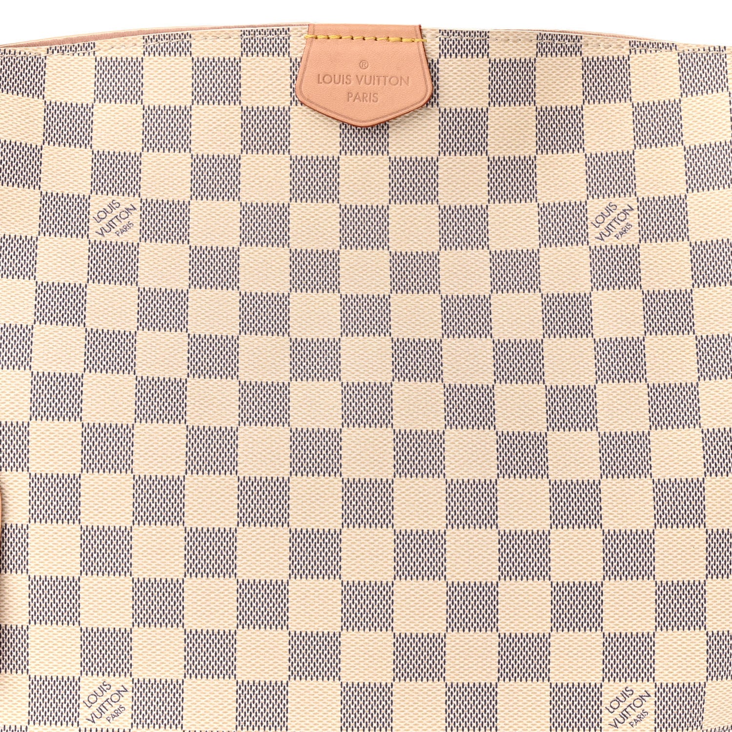 Louis Vuitton Damier Azur Graceful PM Rose Ballerine 7 of 9