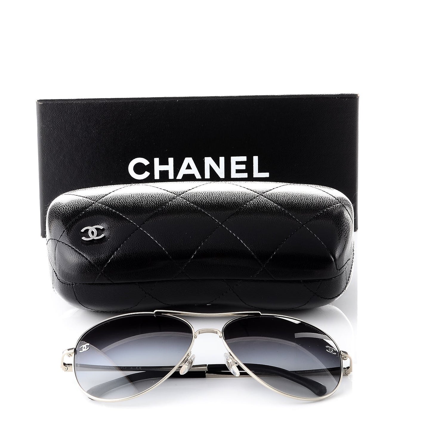 Aviator CC Sunglasses 4189-T-Q Silver
