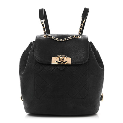 Chanel Caviar Quilted Backpack Black 1 of 12