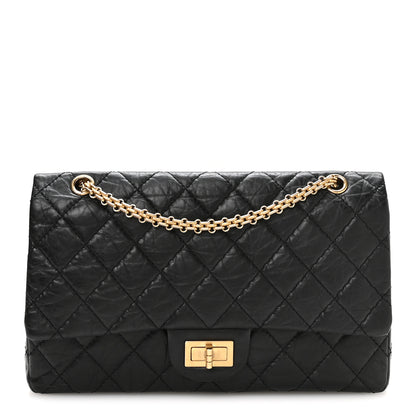 Chanel Aged Calfskin Quilted 2.55 Reissue 227 Flap Black 1 of 10