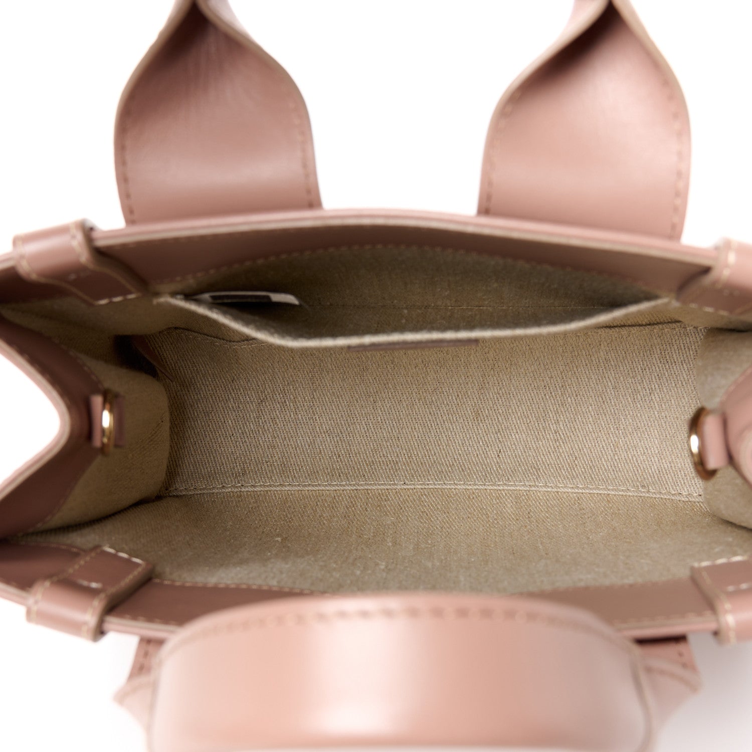 Chloe Calfskin Small Woody Tote Anemone Pink 5 of 11