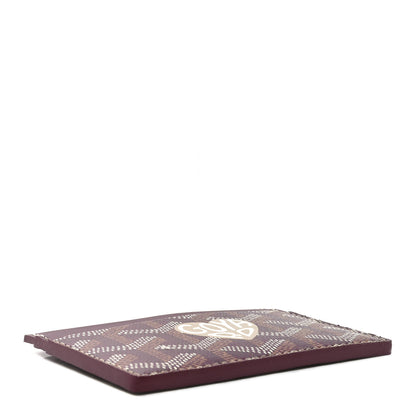 Goyard Goyardine Saint Sulpice Card Holder Bordeaux 4 of 7