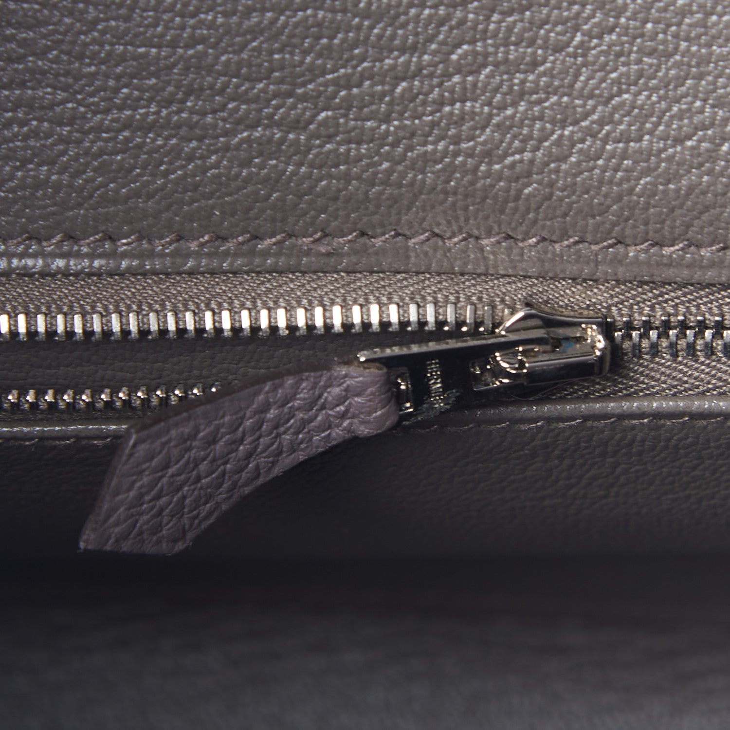 Hermes Togo Birkin 30 Etain 15 of 31