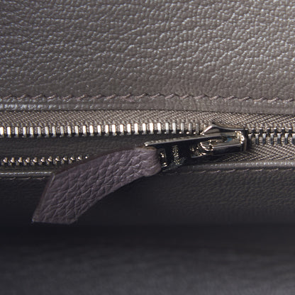 Hermes Togo Birkin 30 Etain 15 of 31