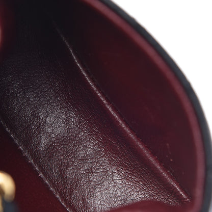 Chanel Calfskin Quilted Mini Pouch Bag Charm Keychain Black 5 of 12