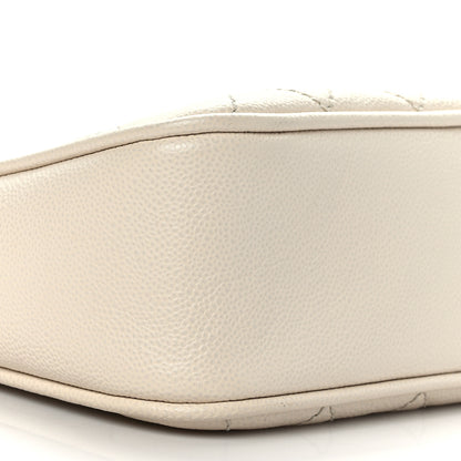 Chanel Caviar Quilted Timeless CC Hobo Ivory 8 of 11